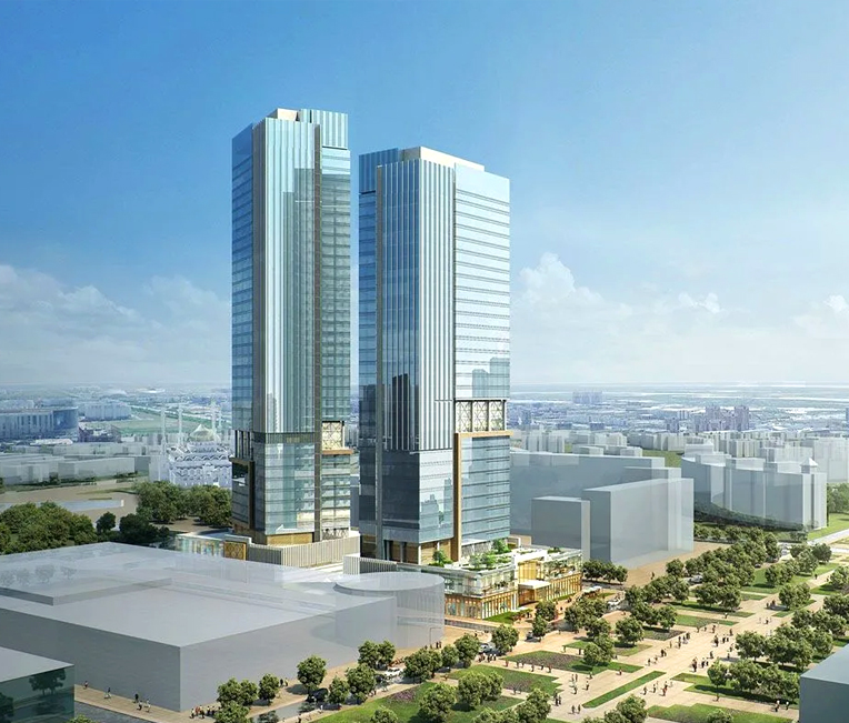 Projekt čelične konstrukcije bloka B Qiandao Lake Yintai City (Xincheng Store)